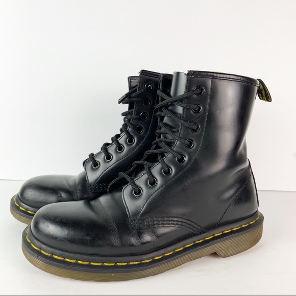 dr martens 1460 black smooth 38